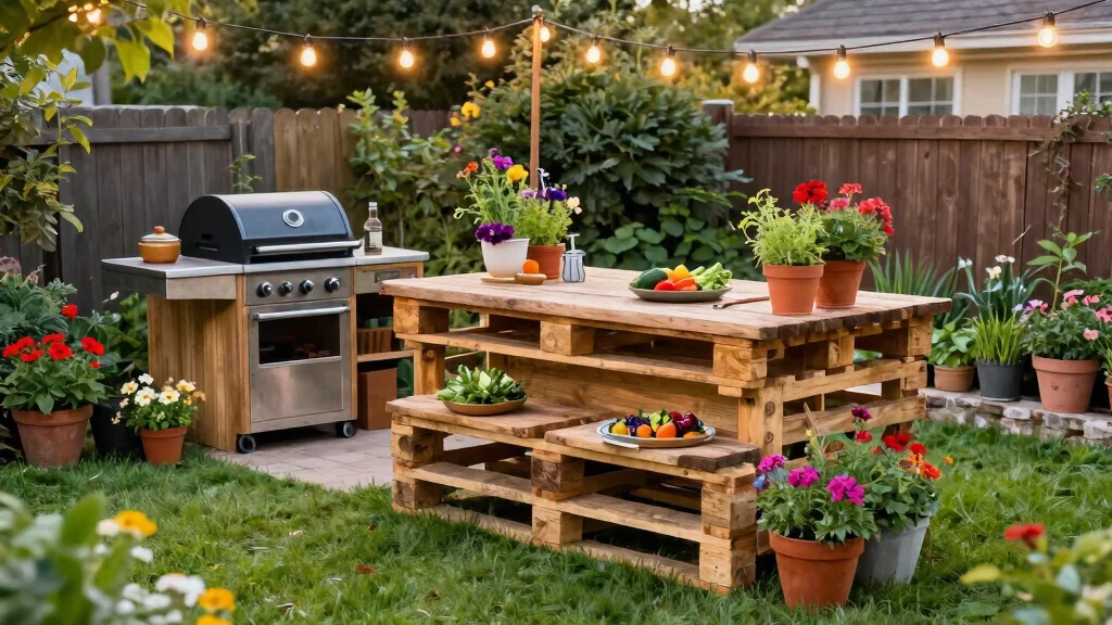14 Outdoor Kitchen Island Concepts on a Budget Without Plumbing