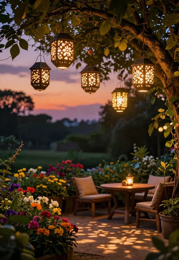 14 Outdoor Light Fixtures That Stay Bright Without Constant Bulb Changes - 1. Elegant Solar Lanterns 1