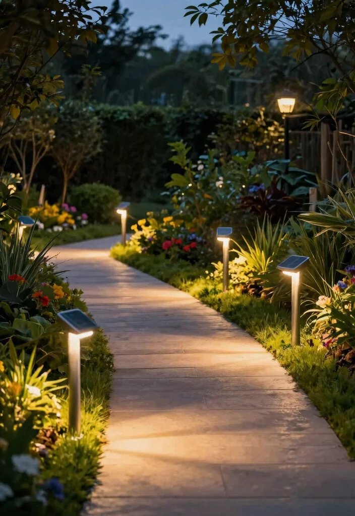 14 Outdoor Light Fixtures That Stay Bright Without Constant Bulb Changes - 2. Stylish Solar Path Lights 1