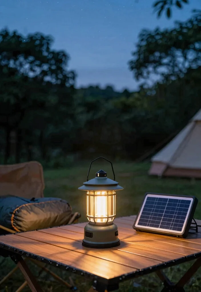 14 Outdoor Survival Kit Ideas for Camping Without Power - 1. Solar-Powered Lanterns 1