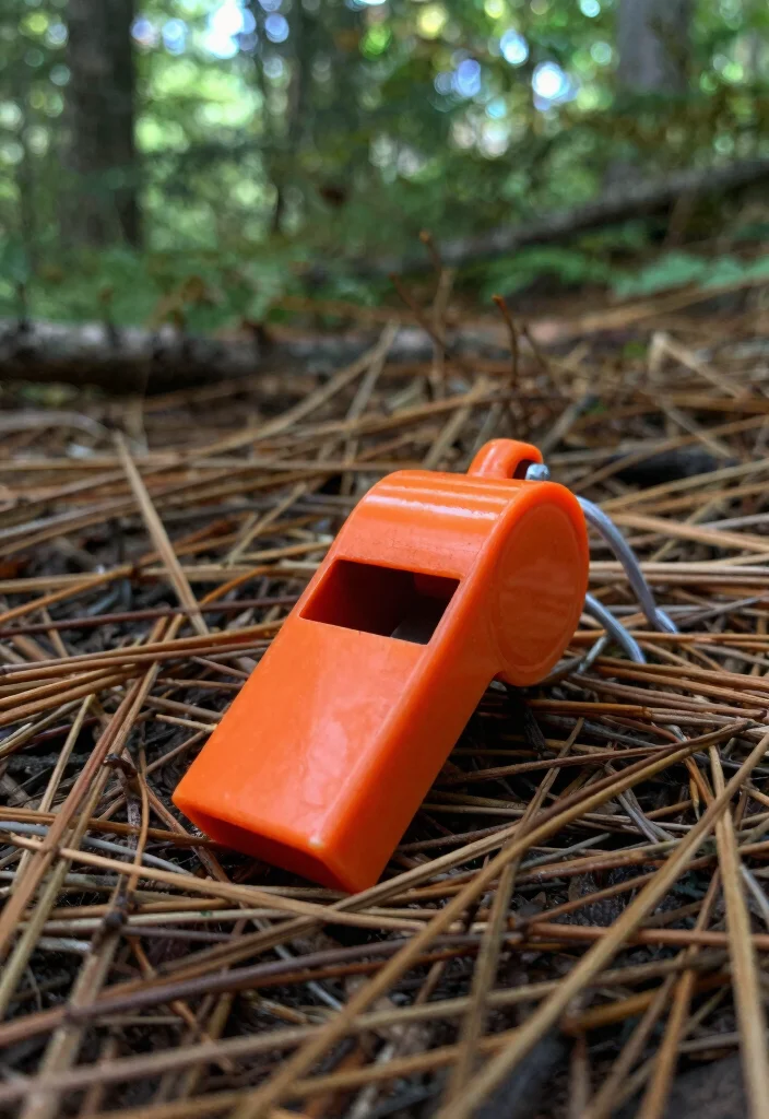14 Outdoor Survival Kit Ideas for Camping Without Power - 11. Emergency Whistle 1