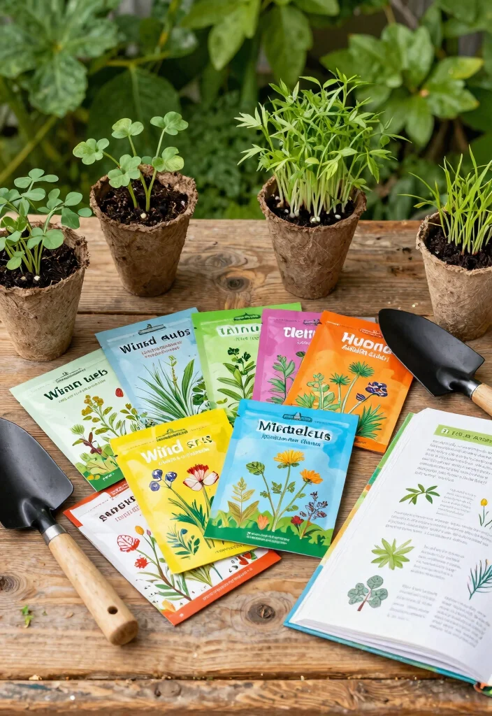 14 Outdoor Survival Kit Ideas for Camping Without Power - 2. Seed Packets for Wild Edibles 1