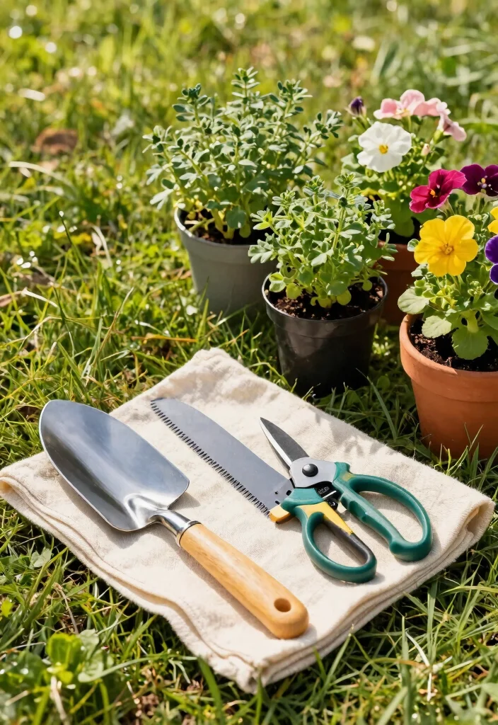 14 Outdoor Survival Kit Ideas for Camping Without Power - 3. Portable Gardening Tools 1