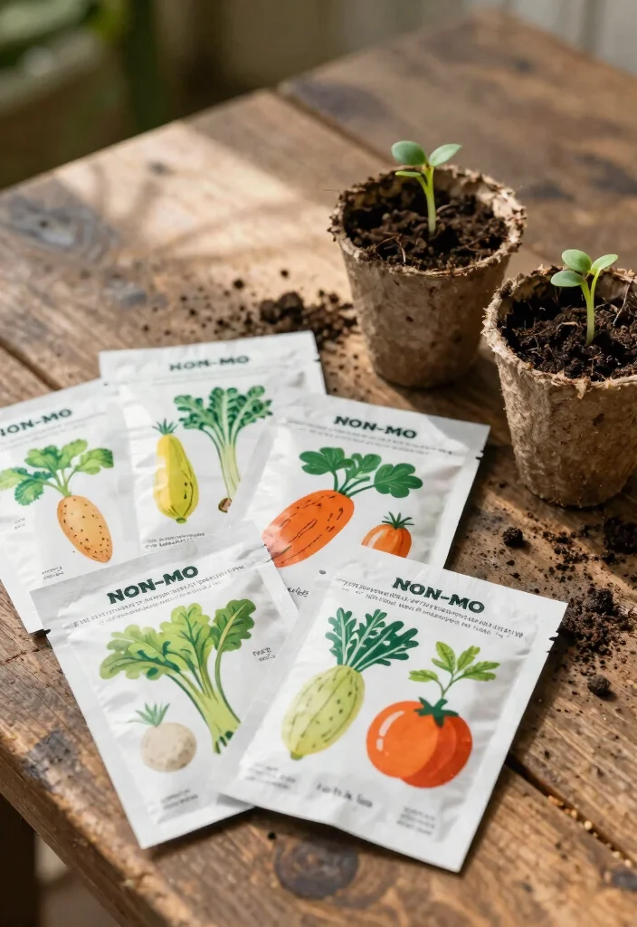 14 Outdoor Survival Kit Ideas for Camping Without Power - 4. Non-GMO Heirloom Seeds 1
