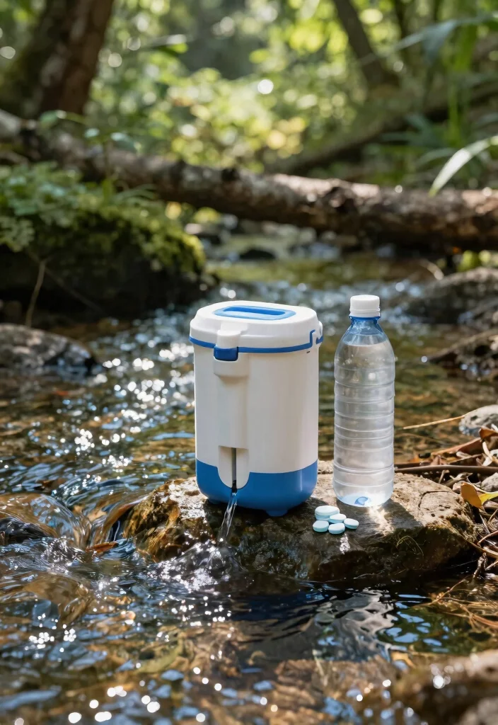 14 Outdoor Survival Kit Ideas for Camping Without Power - 8. Water Purification System 1