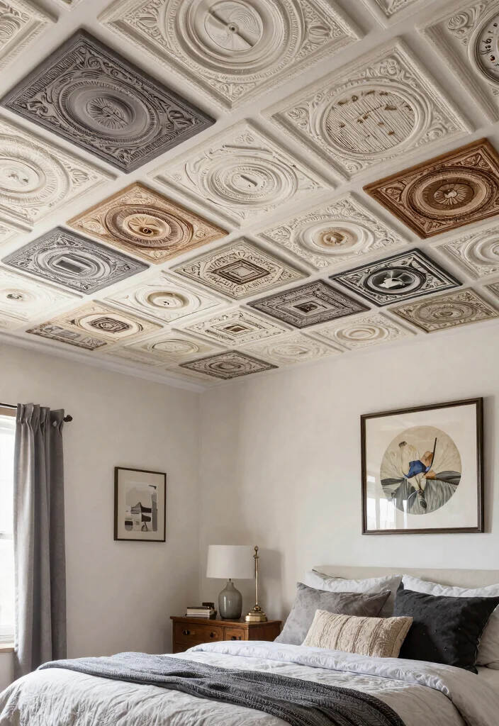 14 Styrofoam Ceiling Tiles That Look Like Real Tin: Eco-Friendly Options for Sustainable Home Decor - 14. A Trend for Every Taste 1