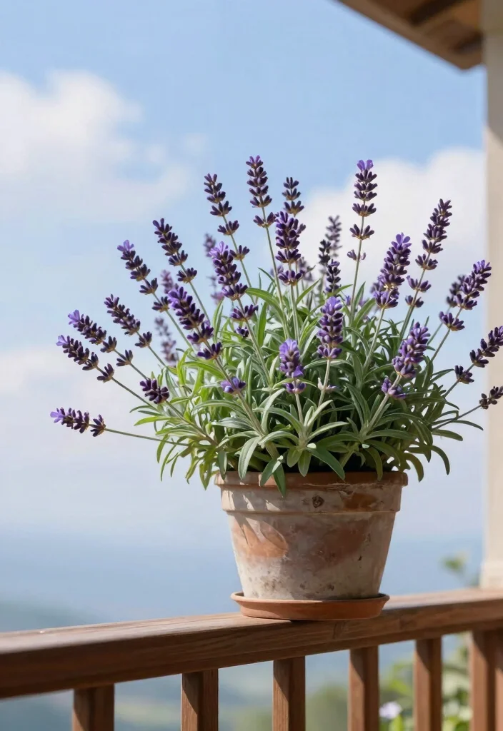 15 Balcony Hanging Plants That Survive Without Daily Watering - 4. Lavender (Lavandula) 1