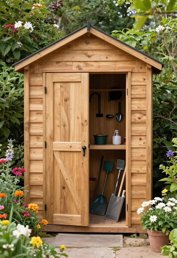 15 Bin Storage Ideas Outdoor That Keep Rain and Pests Out - 12. Outdoor Storage Sheds 1