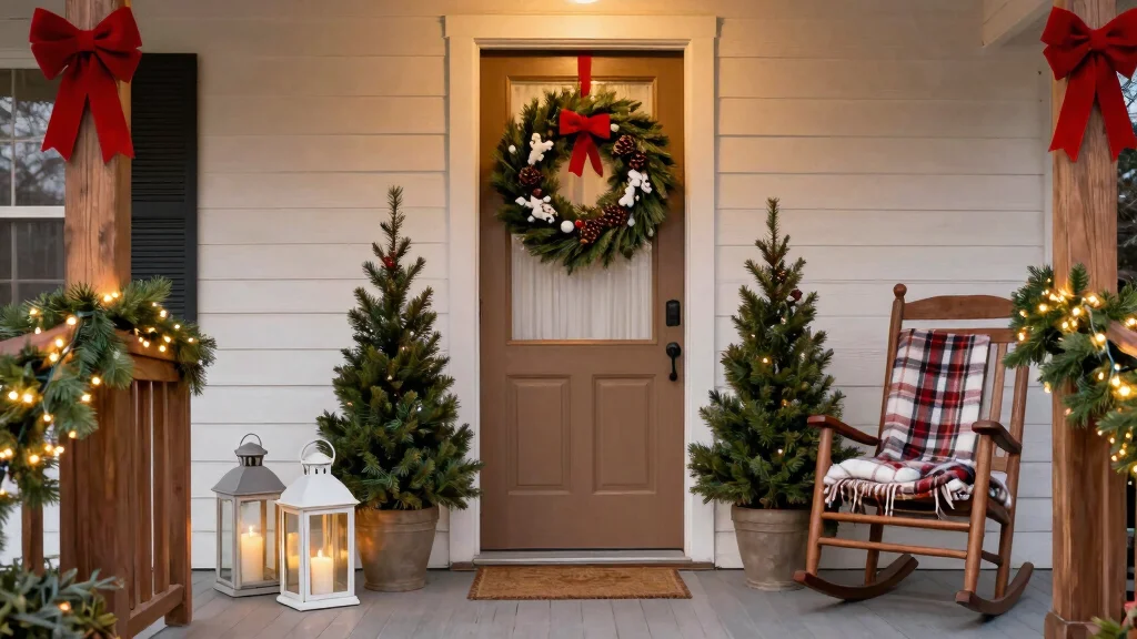 15 Christmas Porch Ideas That Look Expensive on a Budget