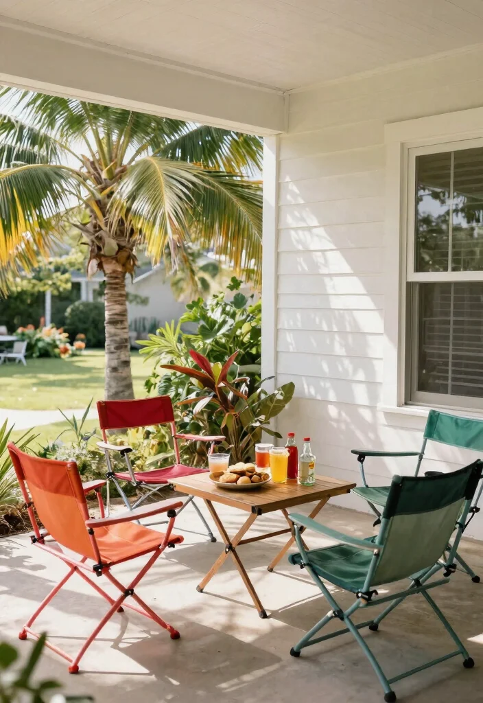 15 Front Porch Chairs That Endure Weather Without Fading - 9. Versatile Folding Chair 1