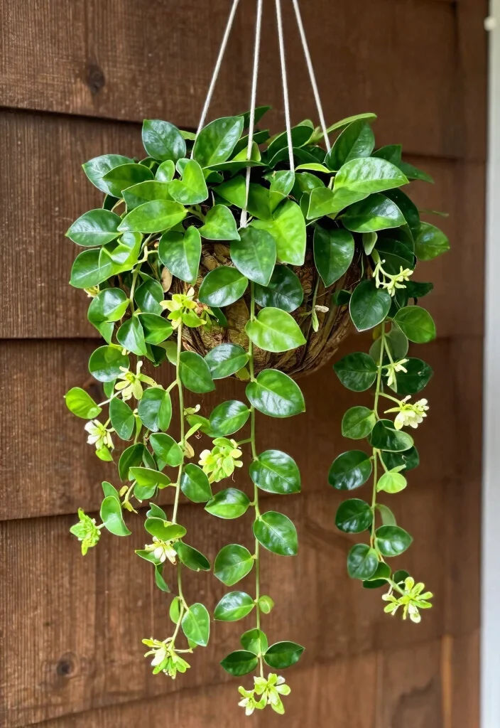 15 Large Outdoor Potted Plants That Don't Need Daily Watering - 10. Hoya (Wax Plant) 1