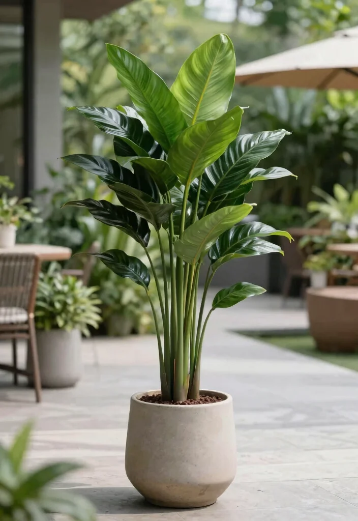 15 Large Outdoor Potted Plants That Don't Need Daily Watering - 8. Zamioculcas zamiifolia (ZZ Plant) 1
