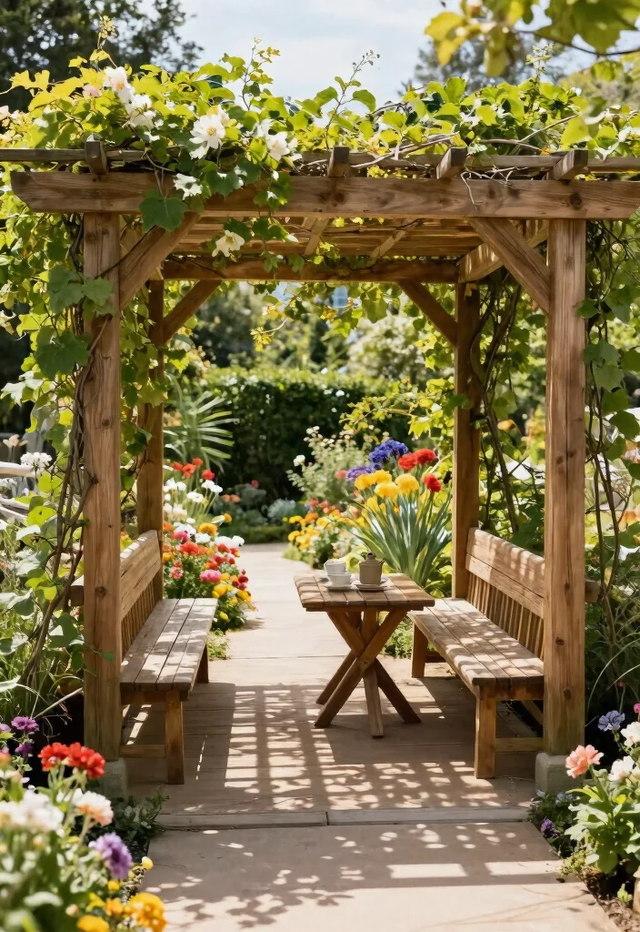 15 Modern Outdoor Decor Ideas That Don't Fade or Rust - 4. Sustainable Wooden Structures 1