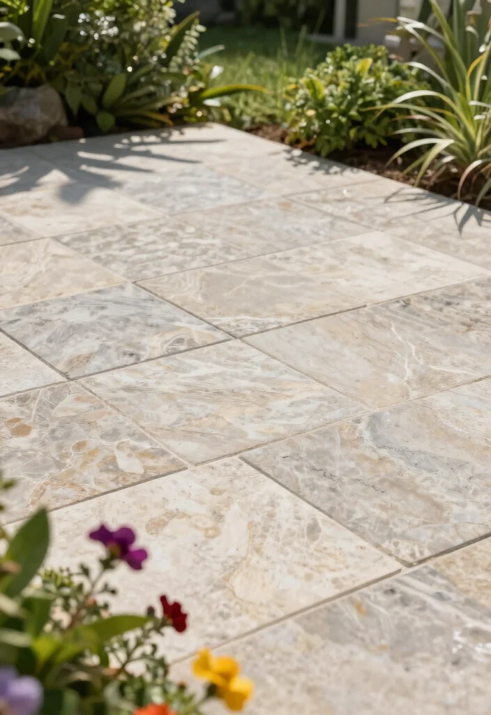 15 Porch Tiles for Entrance That Handle Heavy Foot Traffic - 1. Porcelain Tiles: The Unsung Heroes 1