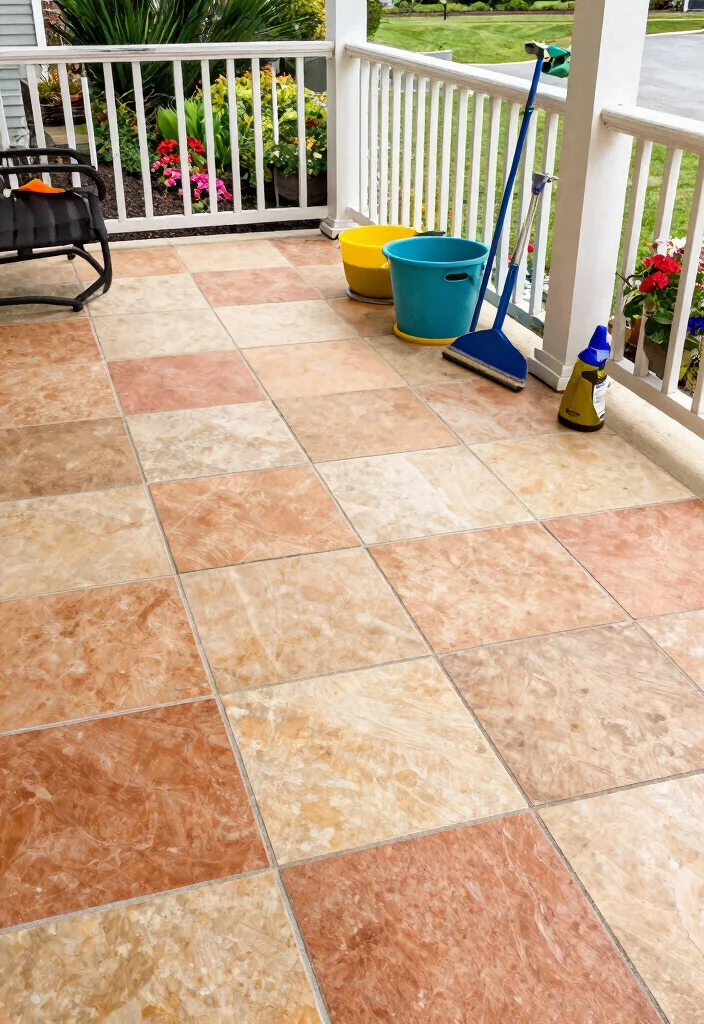 15 Porch Tiles for Entrance That Handle Heavy Foot Traffic - 15. Maintenance Tips for Long-Lasting Tiles 1