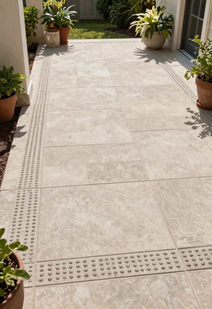 15 Porch Tiles for Entrance That Handle Heavy Foot Traffic - 9. Anti-Slip Tiles: Safety First 1
