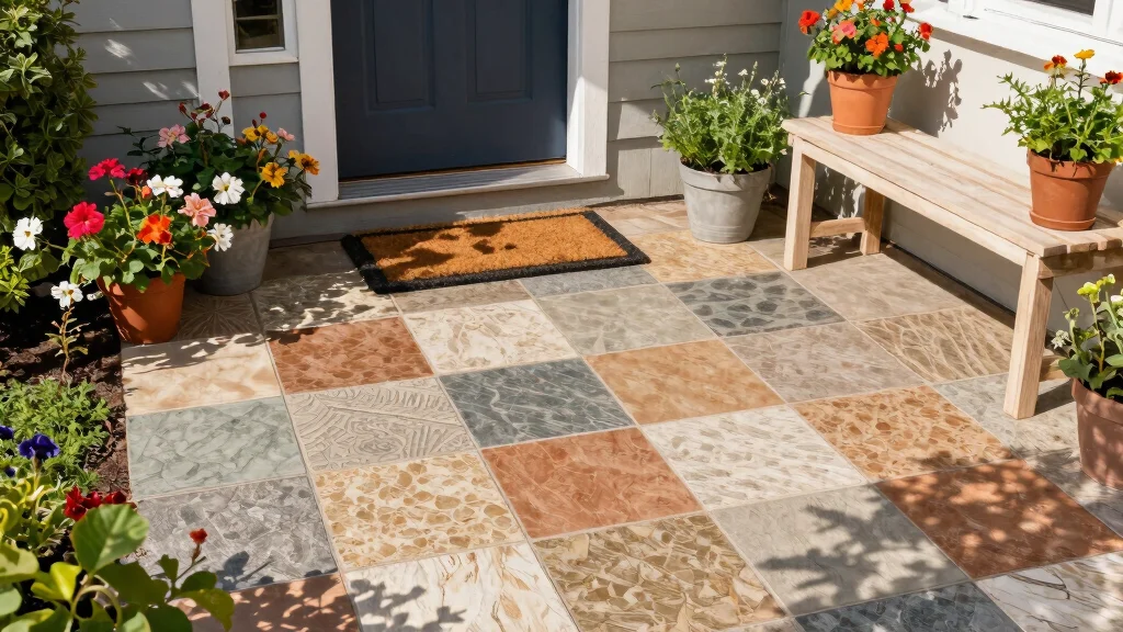 15 Porch Tiles for Entrance That Handle Heavy Foot Traffic