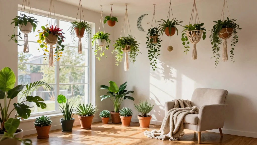 15 Things to Hang from Ceiling That Add Interest Without Drilling
