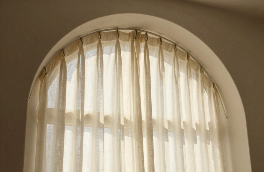 2 3x fullness for arched windows