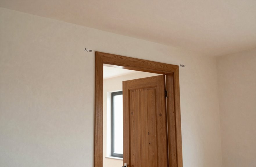 How Tall Are Most Bedroom Doors 3 eight foot ceilings eighty inches