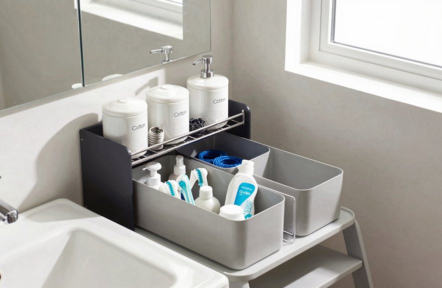 How to Organize Under Bathroom Sink in 30 Minutes 3 five under sink organizing essentials