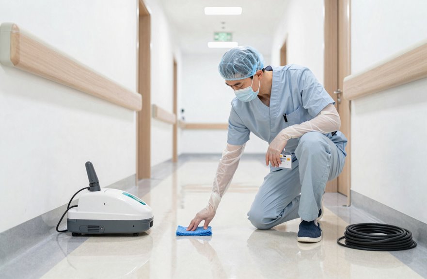 What Is a Floor Tech? 5 hospitals schools commercial floors