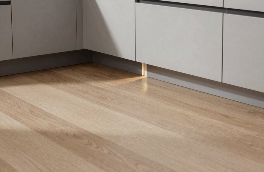 10 Things to Know About Whether Flooring Should Go Under Cabinets 4 install cabinets before floating floors