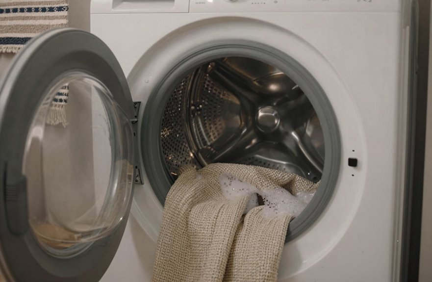 machine washable fibers only synthetics safe