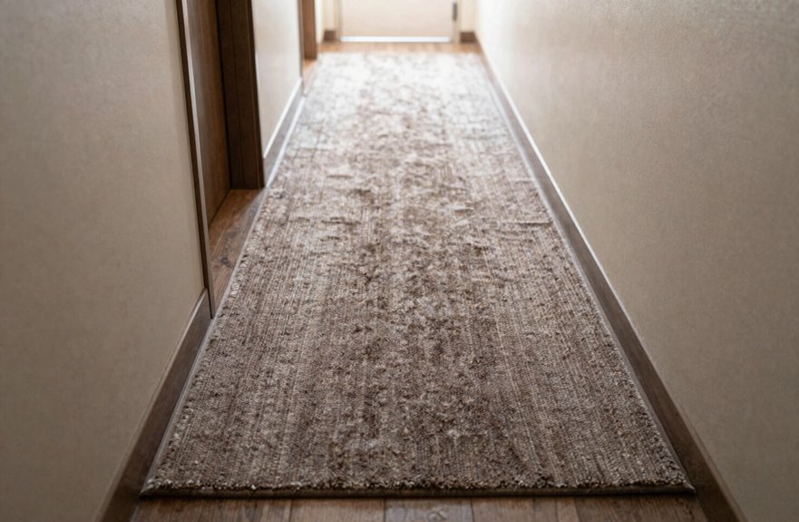 What Size Is a Runner Rug? 4 measure hallway length for rug fit