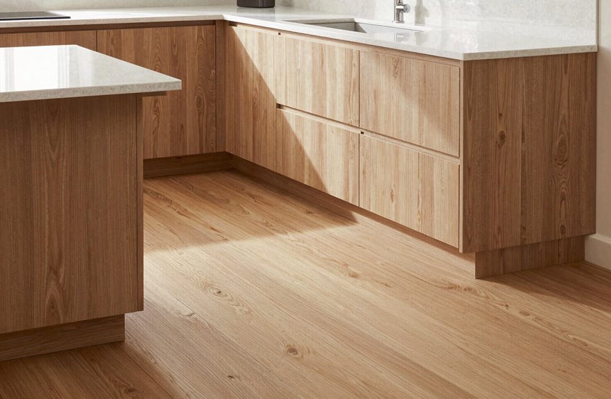 10 Things to Know About Whether Flooring Should Go Under Cabinets 5 perimeter gap prevents buckling
