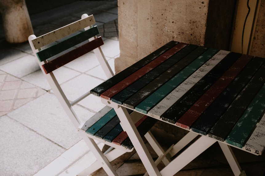repaint patio furniture professionally