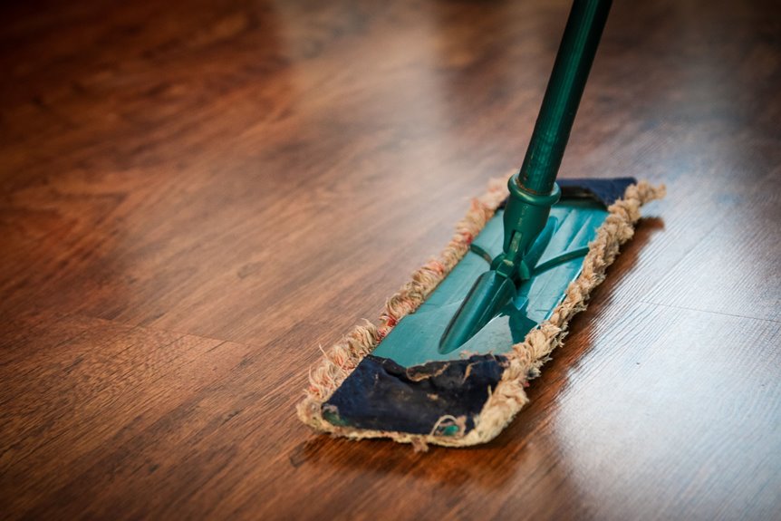 safe pine sol cleaning on wood floors