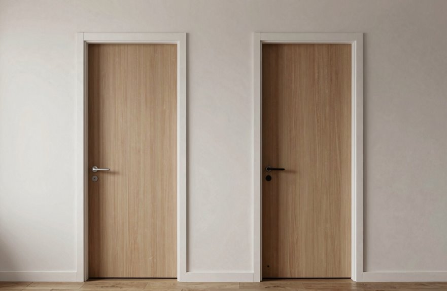 How Tall Are Most Bedroom Doors 6 standard vs tall bedroom doors comparison