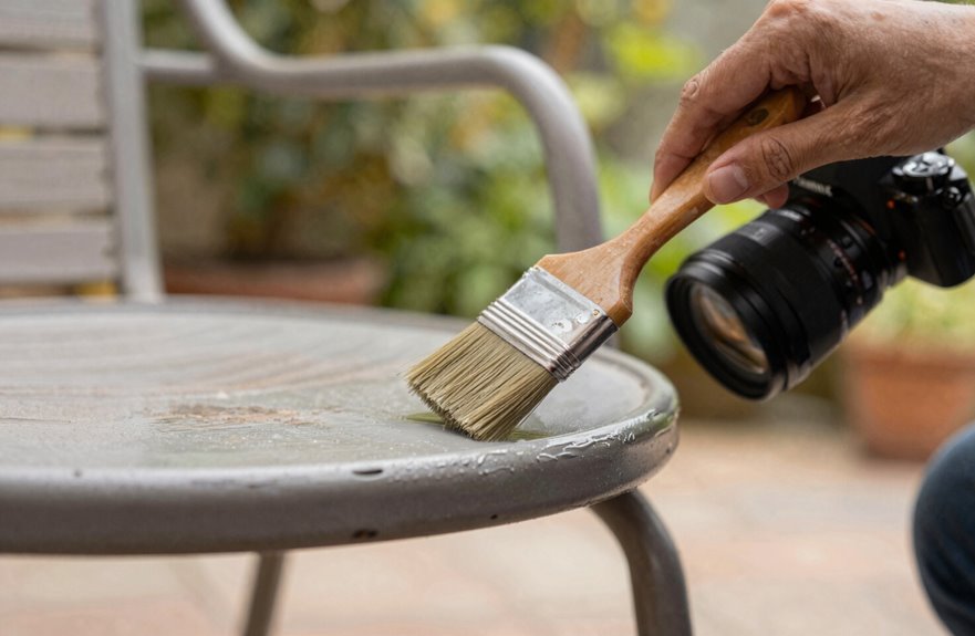 5 Steps to Repaint Patio Furniture Like a Pro 6 thin coats smooth lasting finish