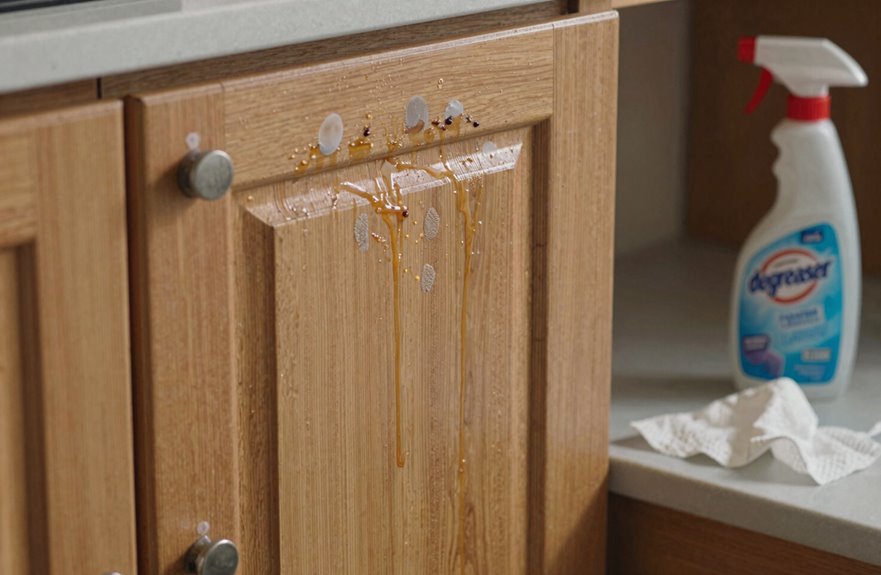 5 Ways to Clean Grease Off Cabinets 5 vinegar soak wastes time